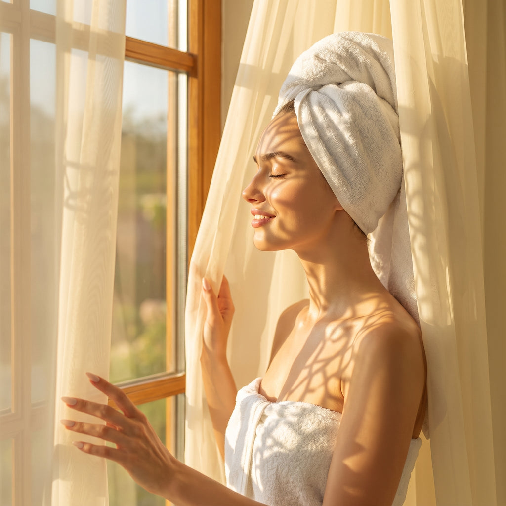 Sunrise Glow by Nemelle, fresh skin in the morning sun
